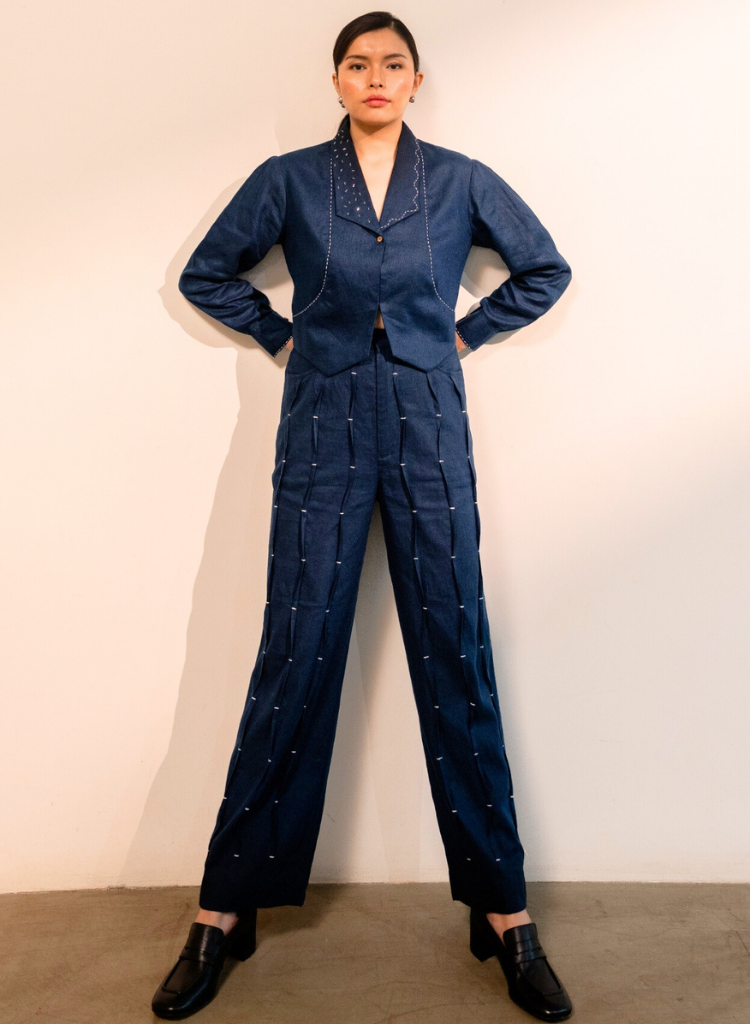 Moraine Crop Jacket Set