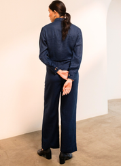 Moraine Crop Jacket Set