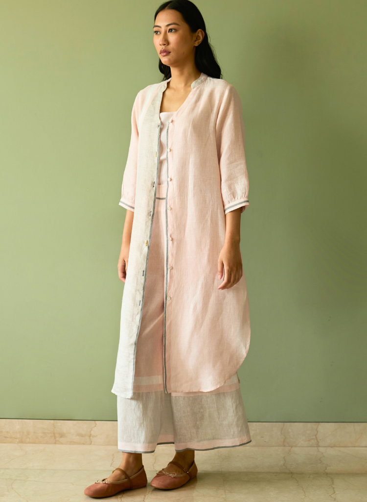 Mori Border Shirt Kurta