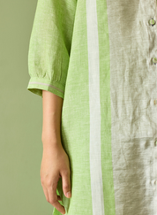 Mori Border Shirt Kurta