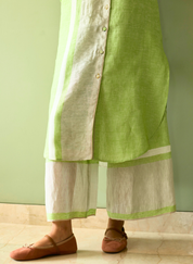 Mori Border Shirt Kurta Set