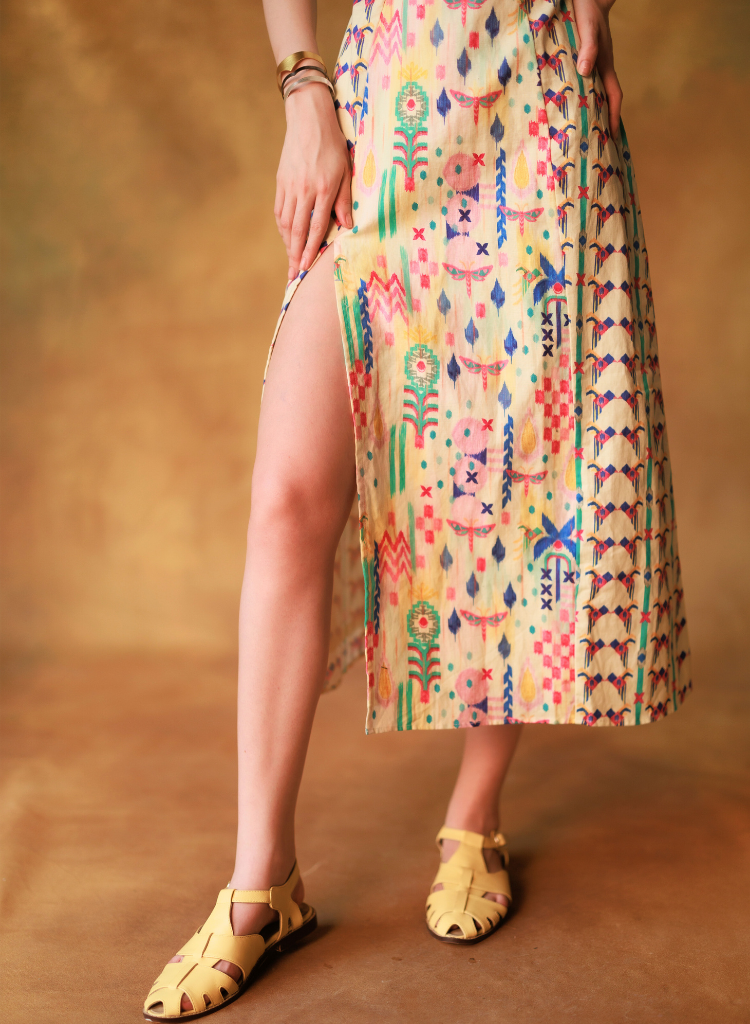 Morning Museum Walk Dress