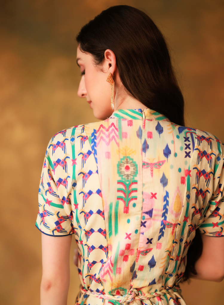 Morning Museum Walk Dress