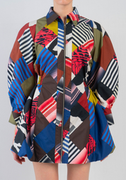 Mosaic Bubble Dress
