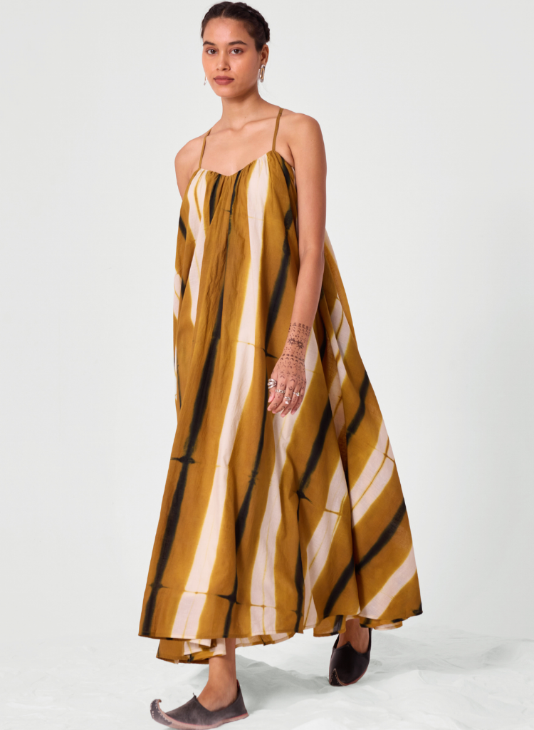 Mudra Clamp Dye Dress
