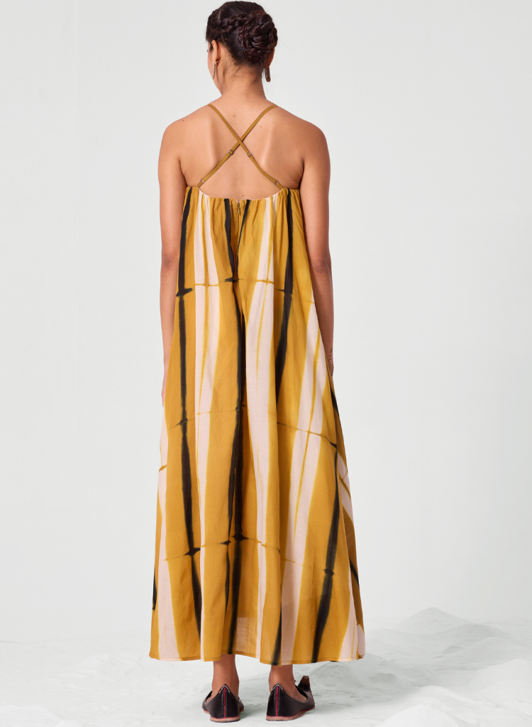 Mudra Clamp Dye Dress