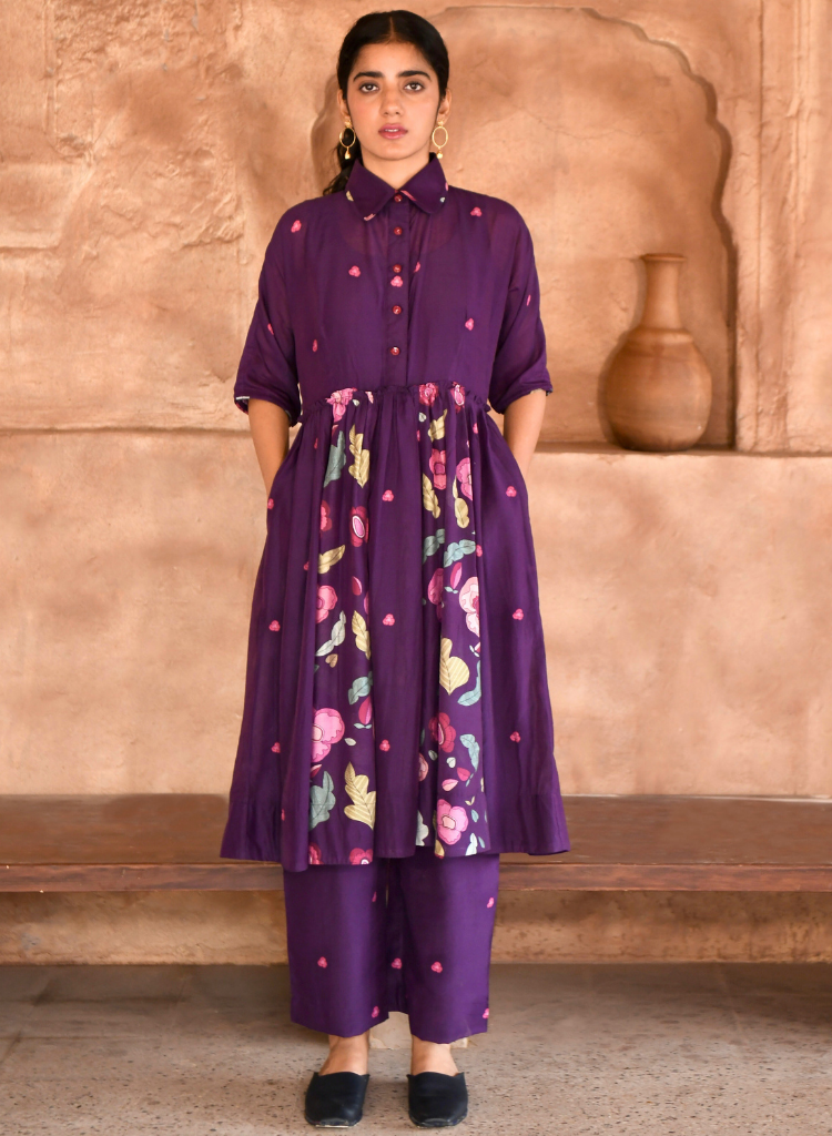 Mulberry Kurta Set