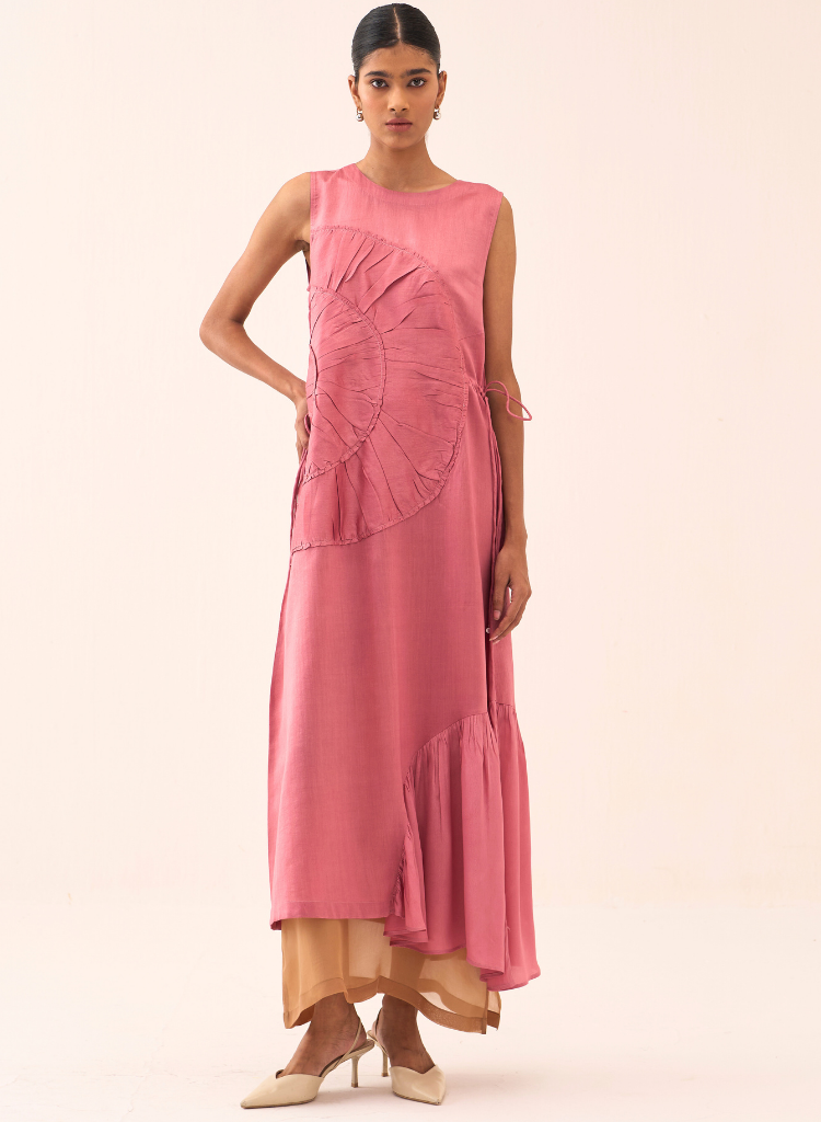 Multi Drawstring Dress