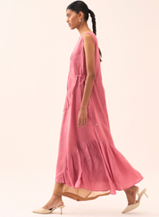 Multi Drawstring Dress