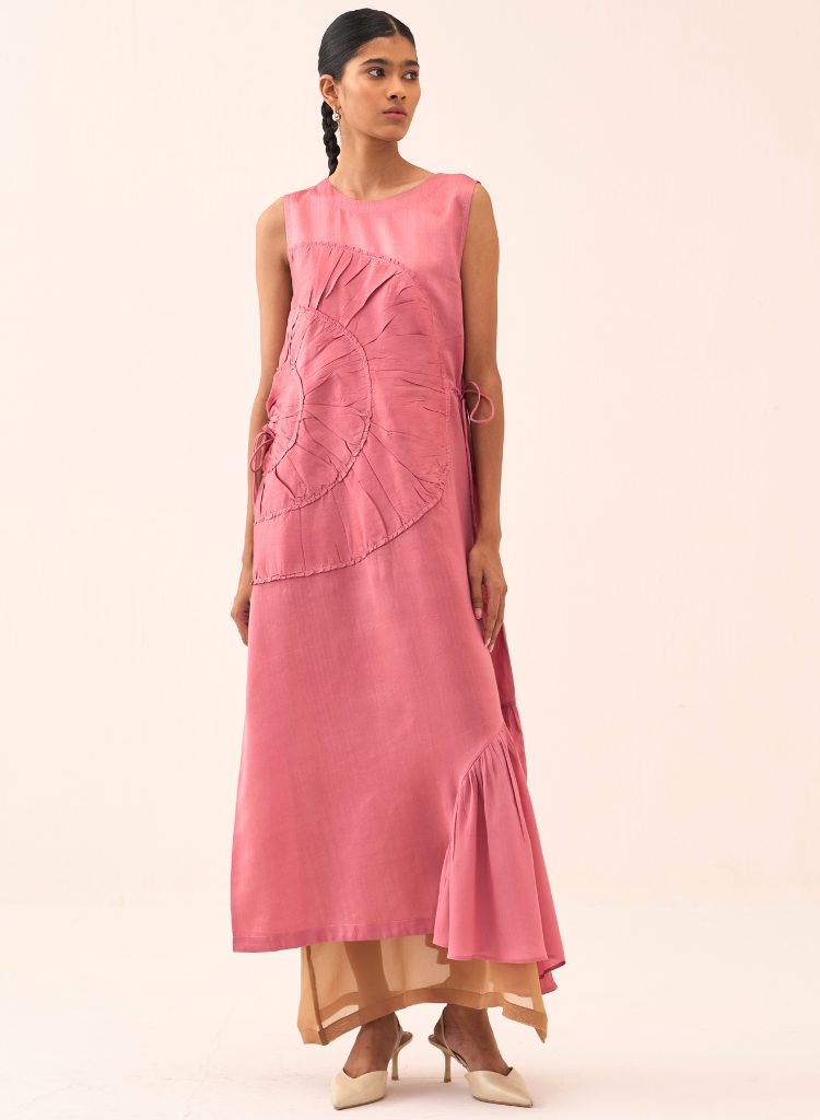 Multi Drawstring Dress