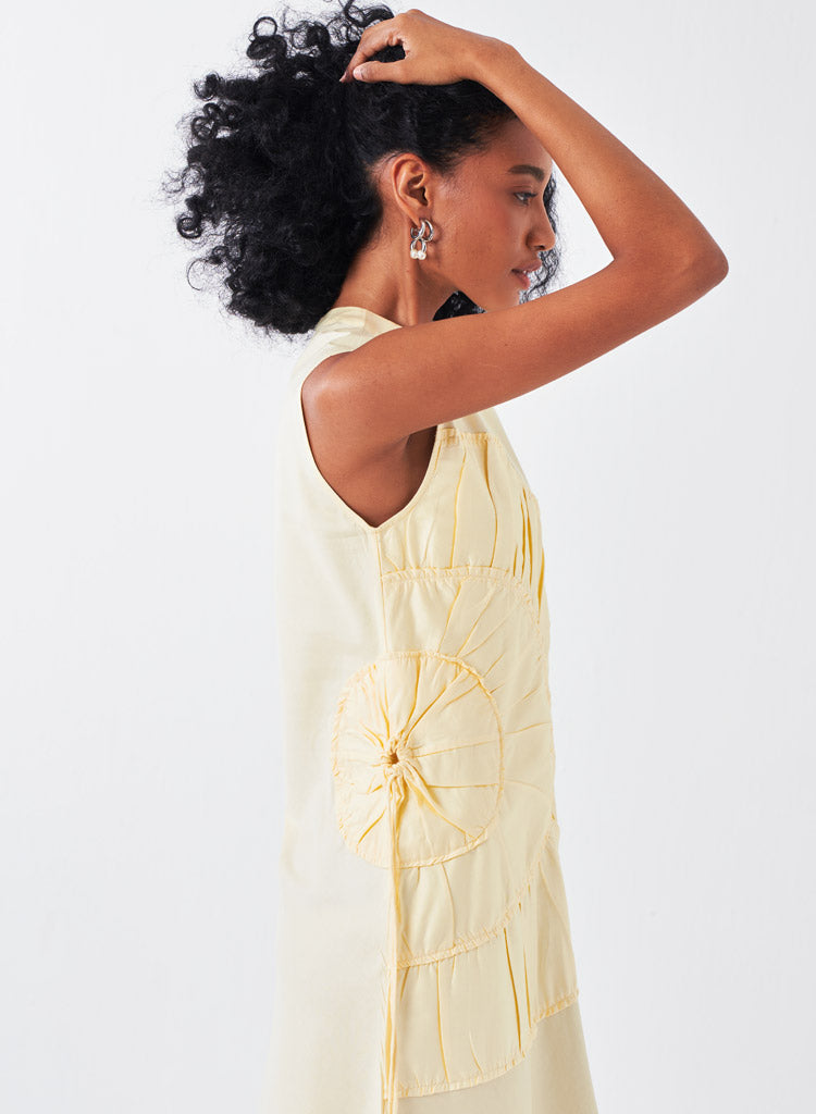 Multi Drawstring Dress