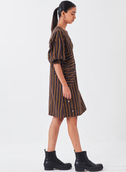 Multi Drawstring Dress