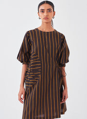 Multi Drawstring Dress