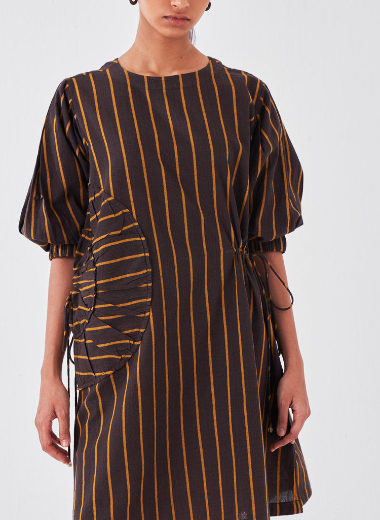 Multi Drawstring Dress