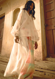Multi Panel Elasticated Skirt