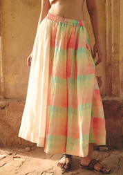 Multi Panel Elasticated Skirt
