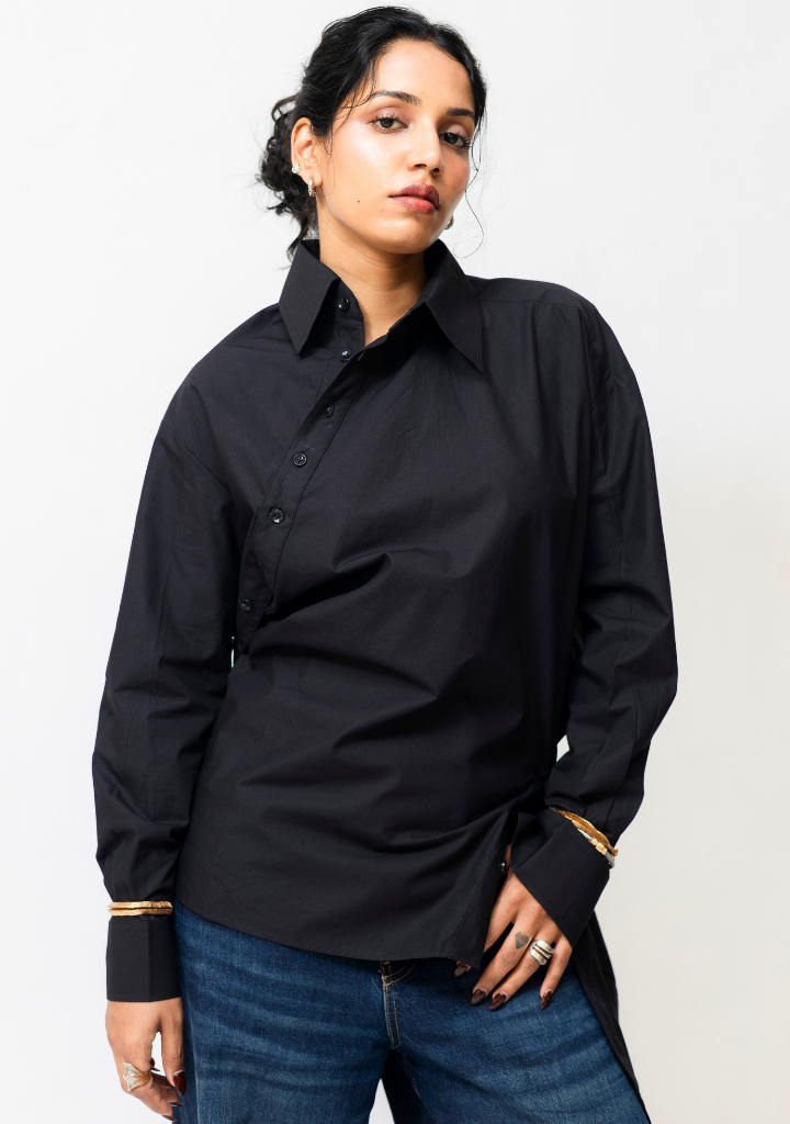 Multi-Way Buttoned Shirt