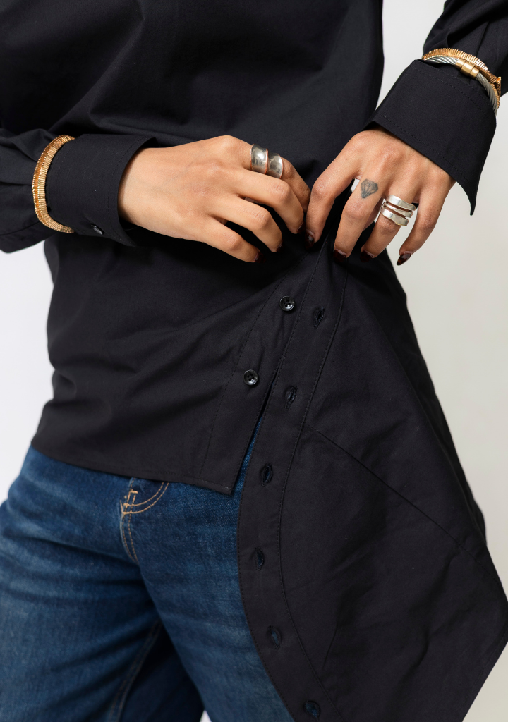 Multi-Way Buttoned Shirt