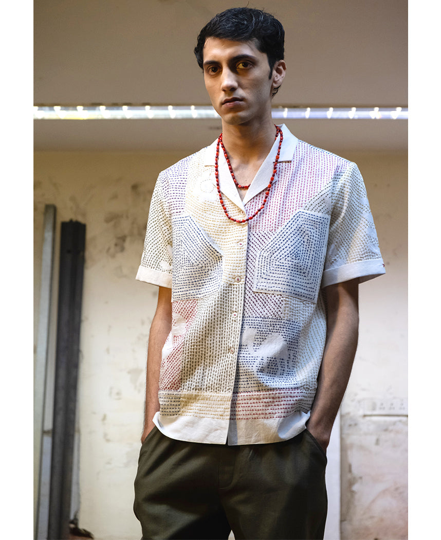 Kantha Camp Shirt