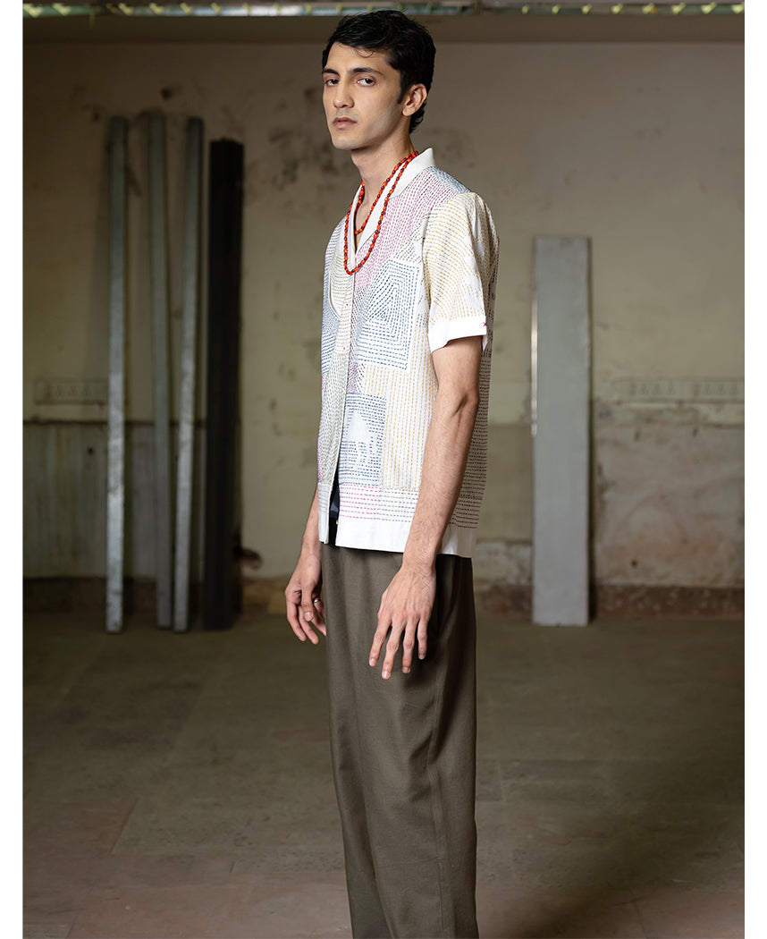 Kantha Camp Shirt