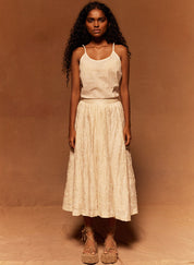 Muryo Emroidered Skirt