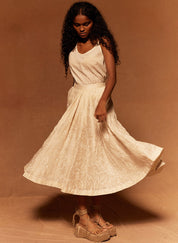 Muryo Emroidered Skirt