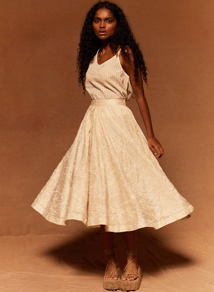 Muryo Emroidered Skirt