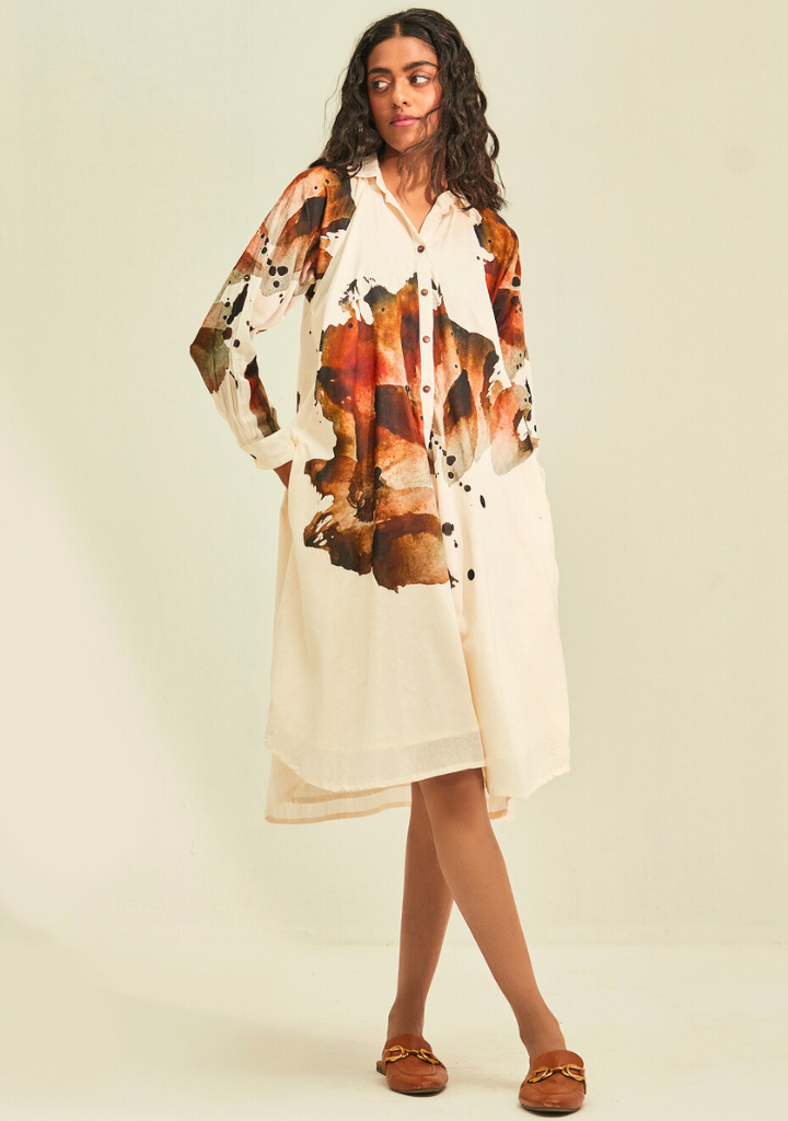 Myna Shirt Dress