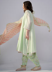 Parakeet Dhoti Pants