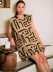 Nara Big Gather Dress