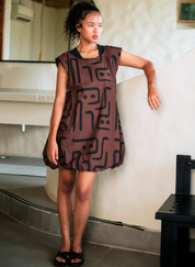 Nara Big Gather Dress