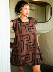 Nara Big Gather Dress