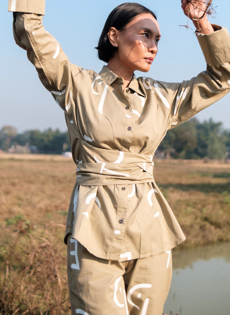 Nete Line Nara Line Shirt – NETE.IN