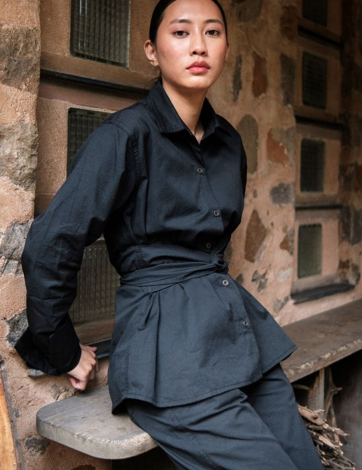 Nara Front Knot Shirt