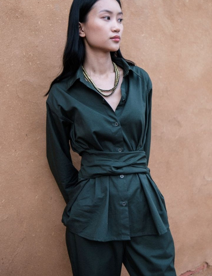 Nara Front Knot Shirt