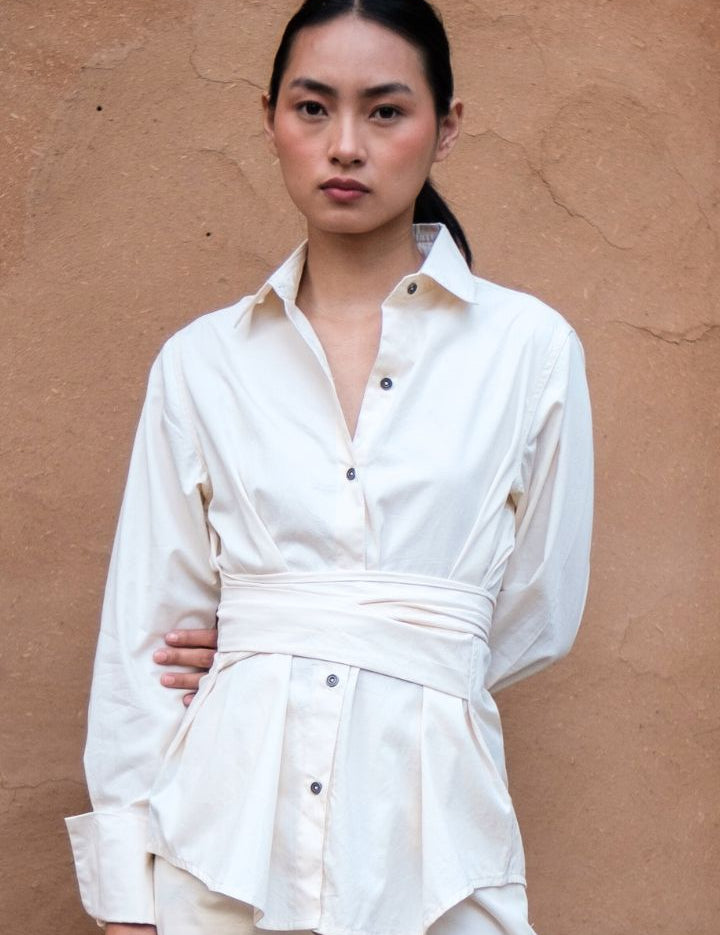 Nara Front Knot Shirt