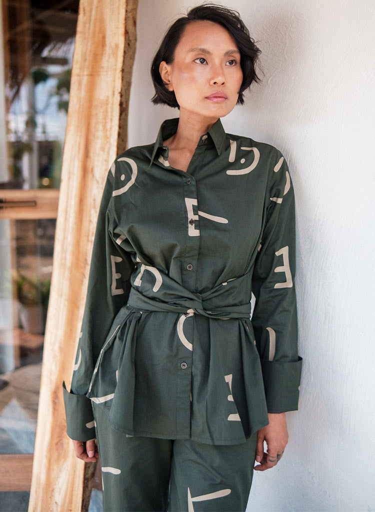Nete Line Nara Line Shirt – NETE.IN
