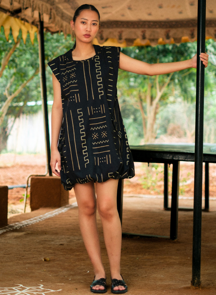 Nara Mud Gather Dress