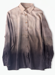 Natural Grey Boxy Shirt