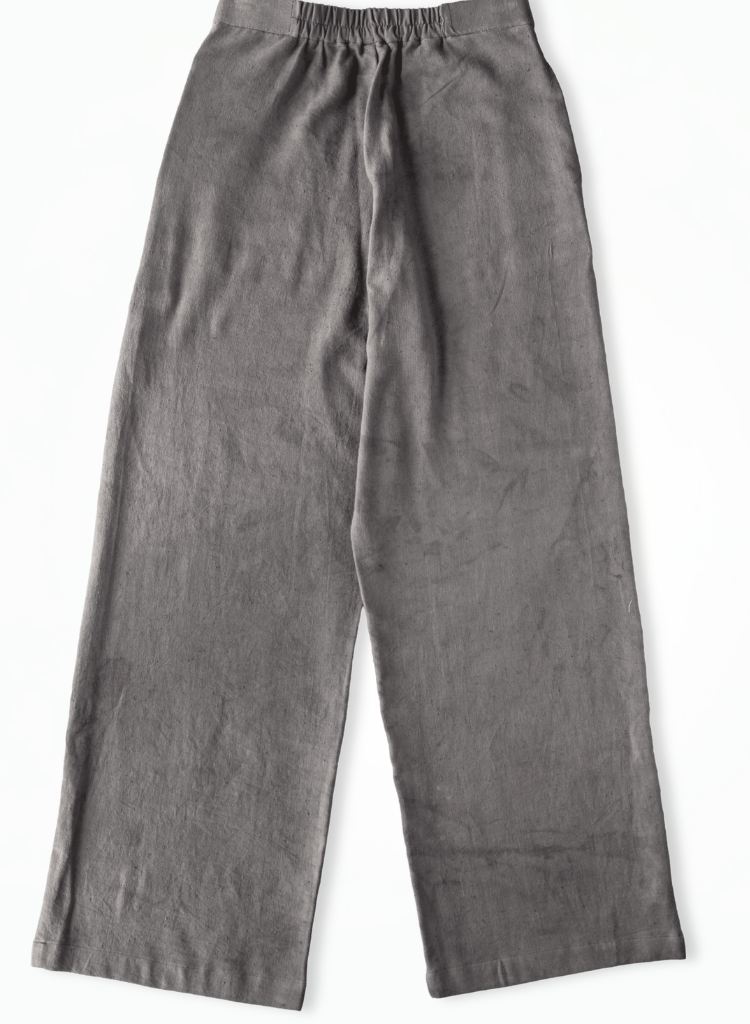 Natural Grey Pull on Pants