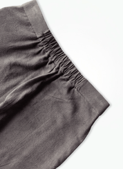 Natural Grey Pull on Pants