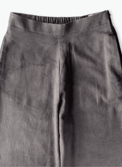 Natural Grey Pull on Pants