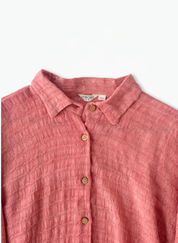 Natural Pink Boxy Shirt
