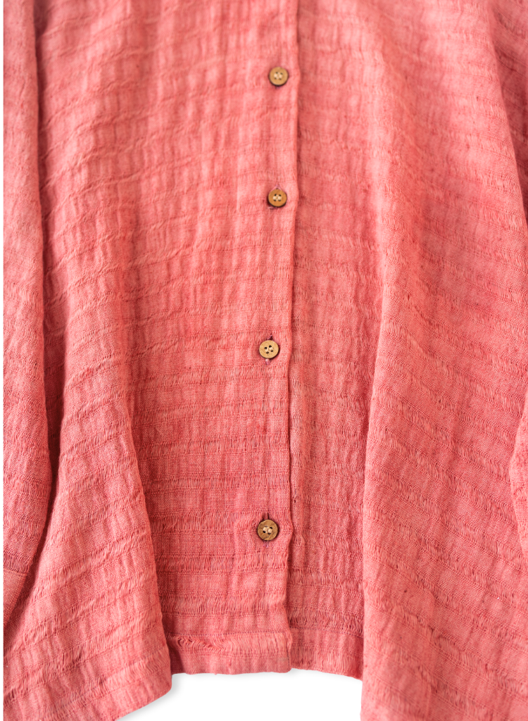 Natural Pink Boxy Shirt