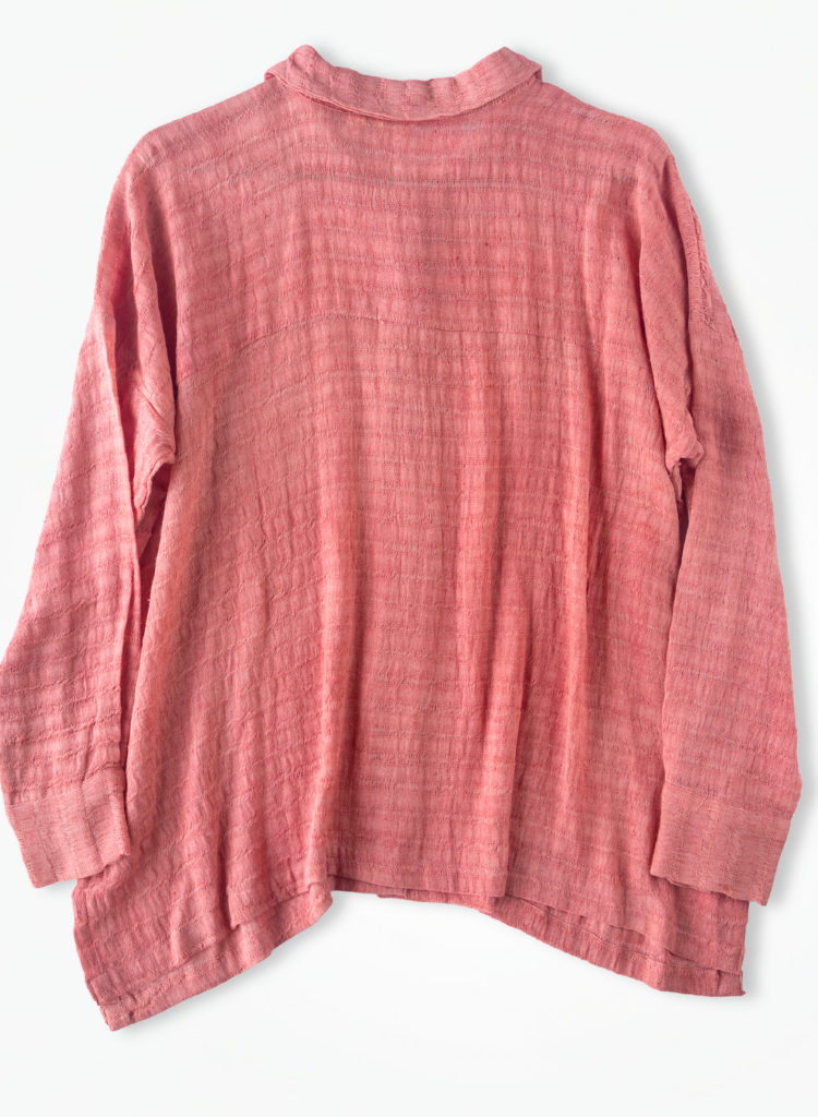 Natural Pink Boxy Shirt