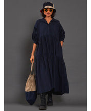 Tiered Shirt Dress