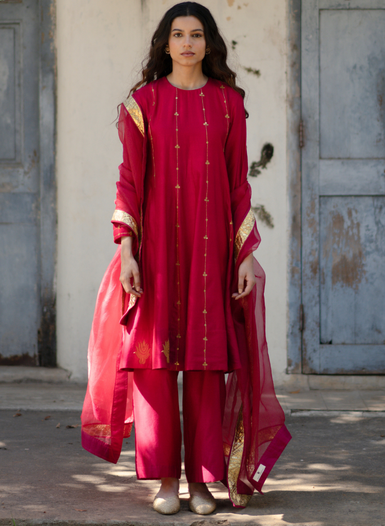 Nebula Anarkali Set