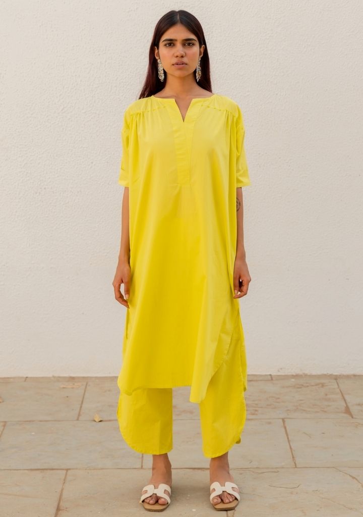 Neembu Yellow Tunic