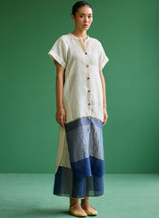 Nila Colour Blocked Kurta