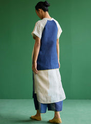 Nila Colour Blocked Kurta